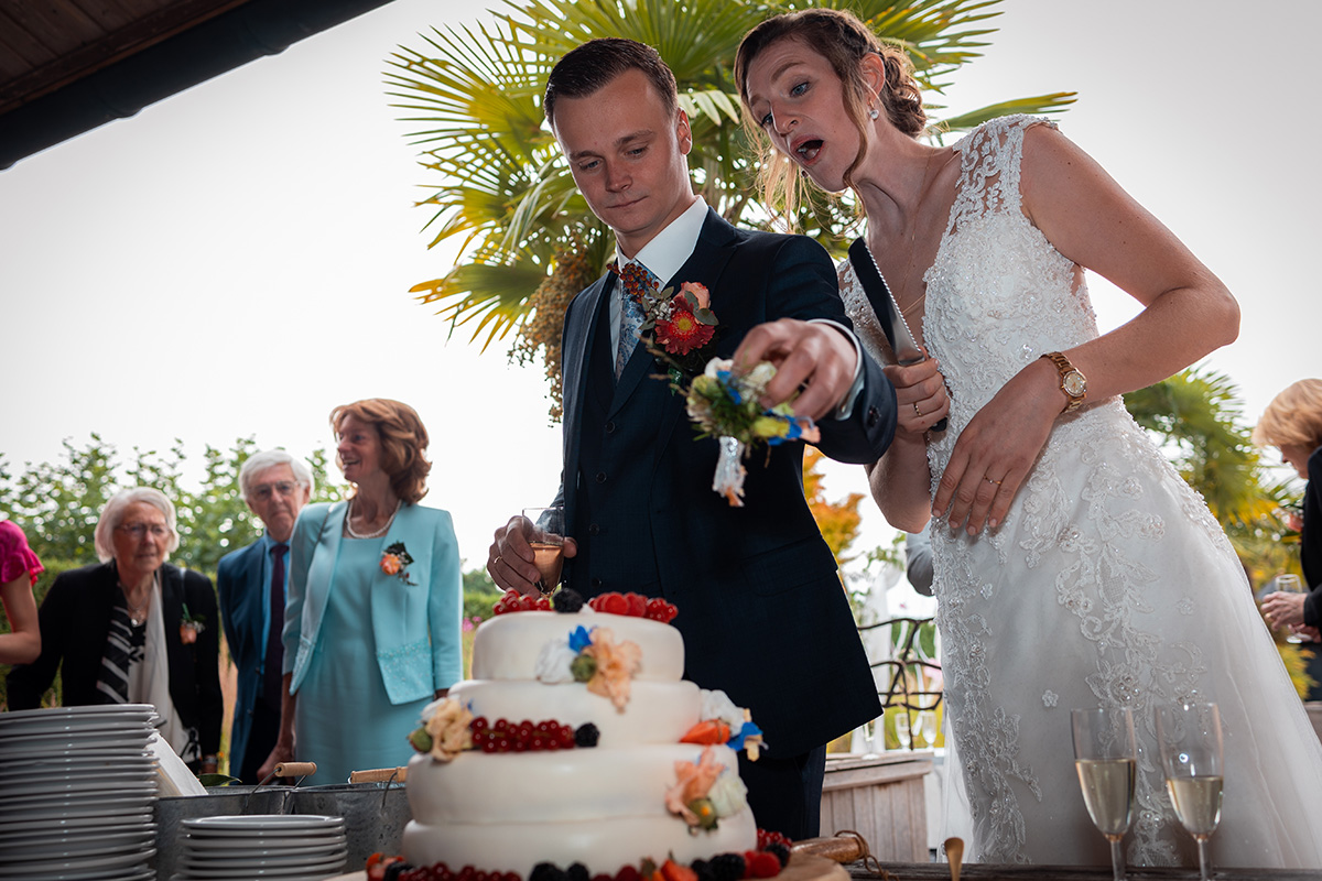 Bruidsmomenten taart